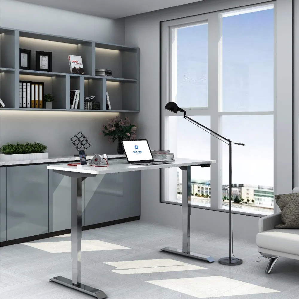 High Quality Modern Metal Jiecang Electric Desk Standing. Desk Adjustable Height Desks Jc35ts-R12r-Th