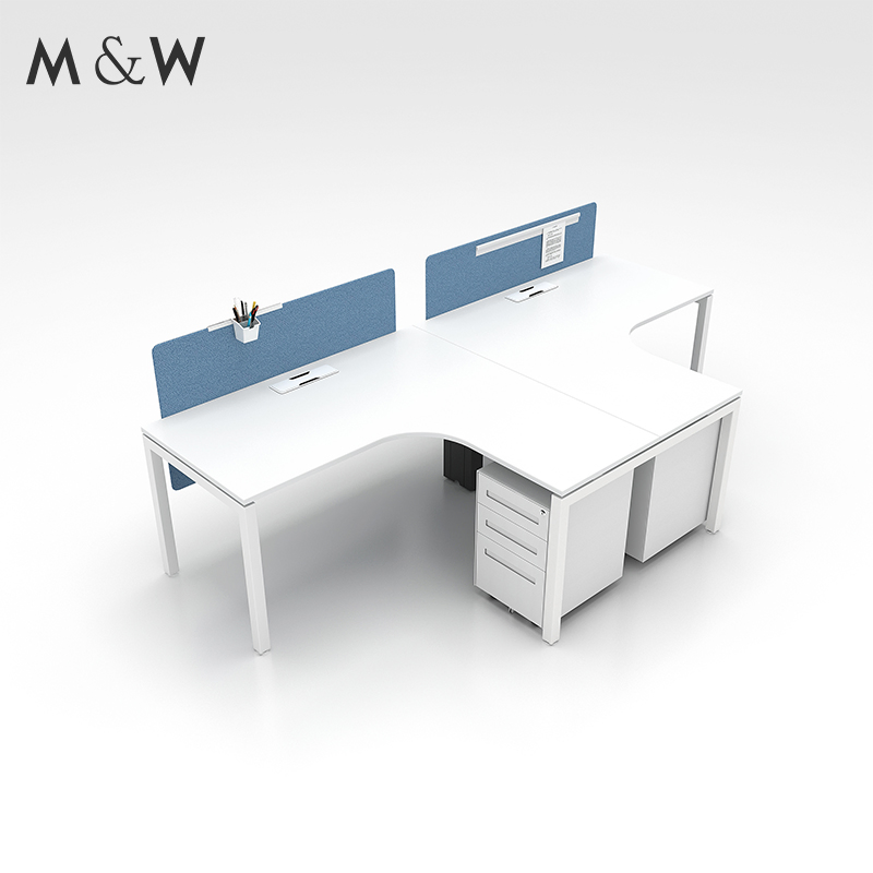 M&W Factory Furniture Wooden Panel Modular Staff Office Workstation