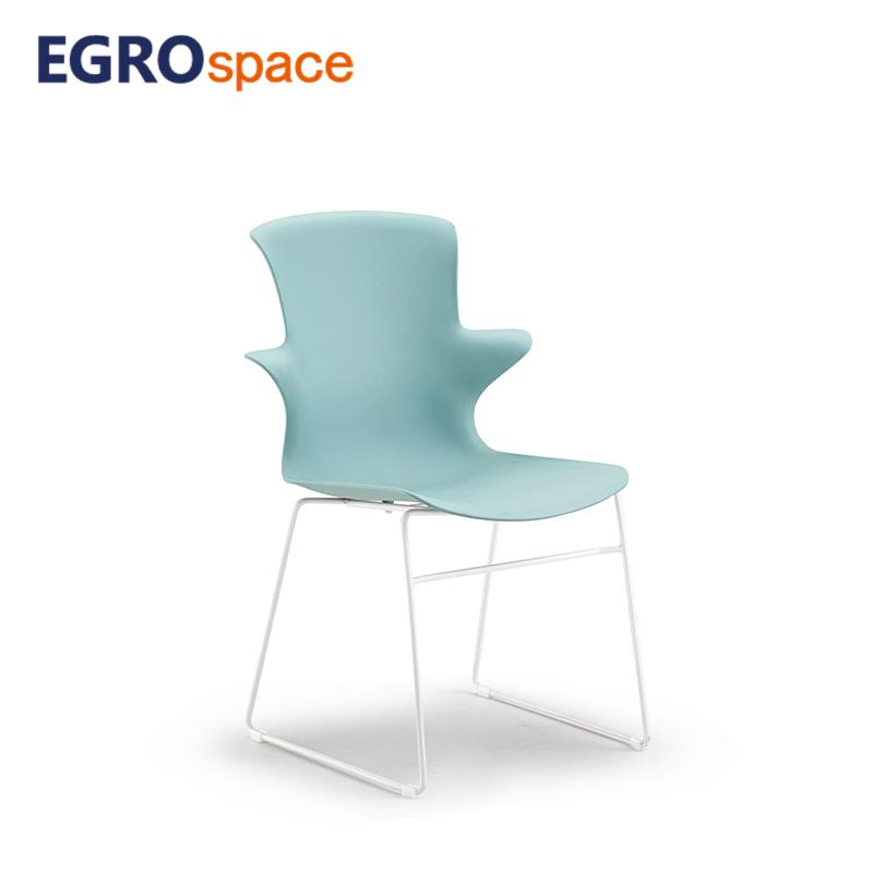 Egrospace Chair Office Modern Guest Folding Conference Room Meeting Waiting Visitor Seating