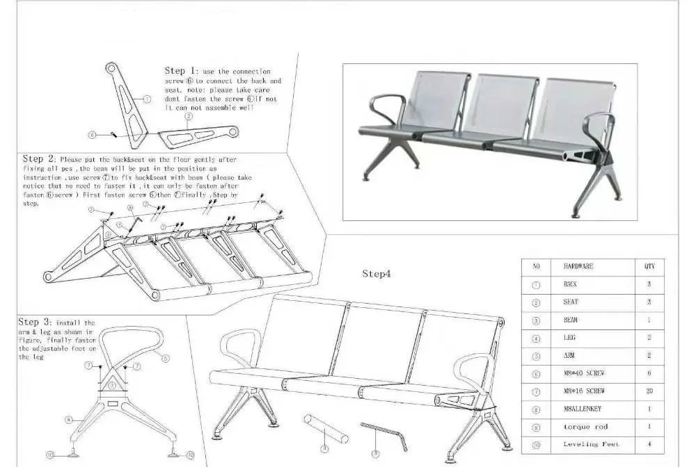 Durable Waiting Bench