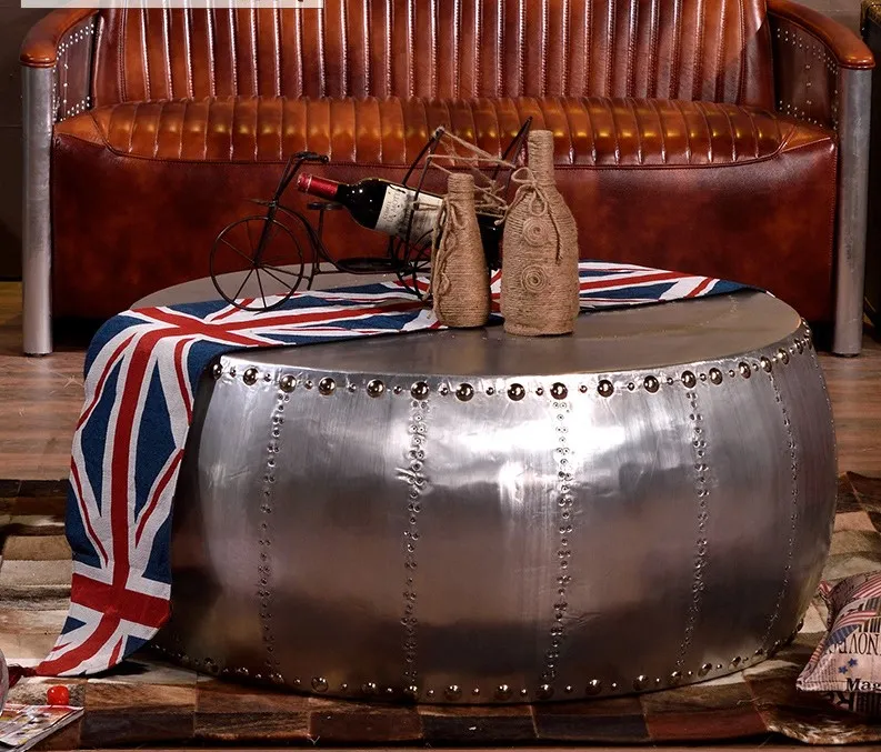 Vintage Industrial Aviator Lounge Chair