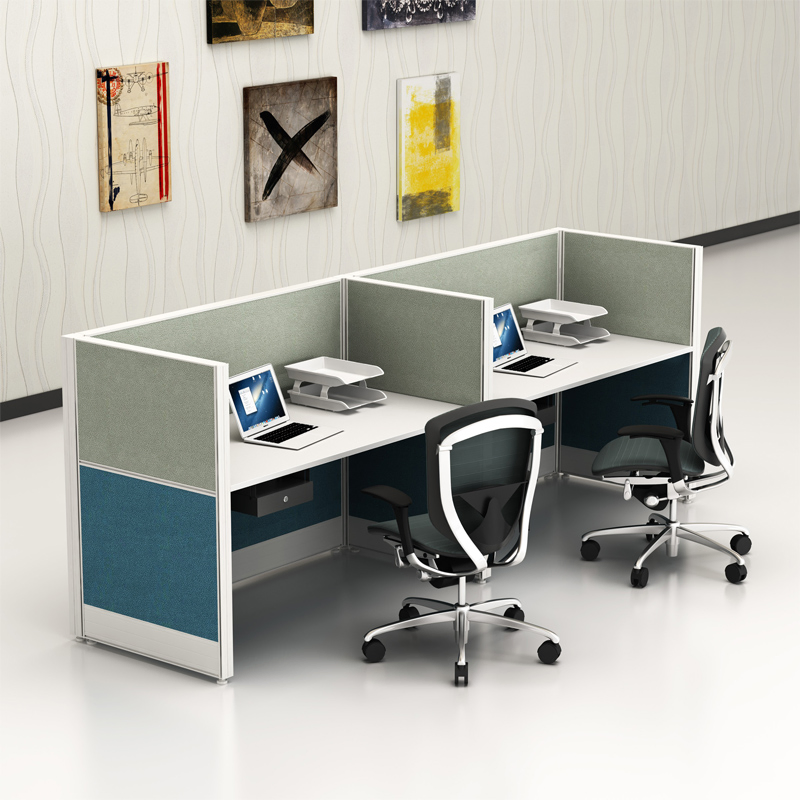 Customized Cubicle Office Furniture Modern Call Center Workstation Partition
