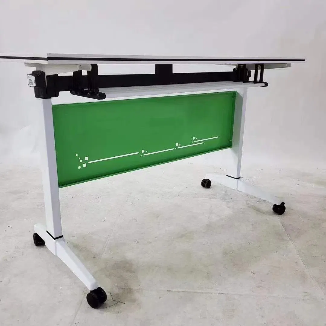 Cheap Collapsible Folding Conference Room Training Desk Portable Adjustable Table and Chairs