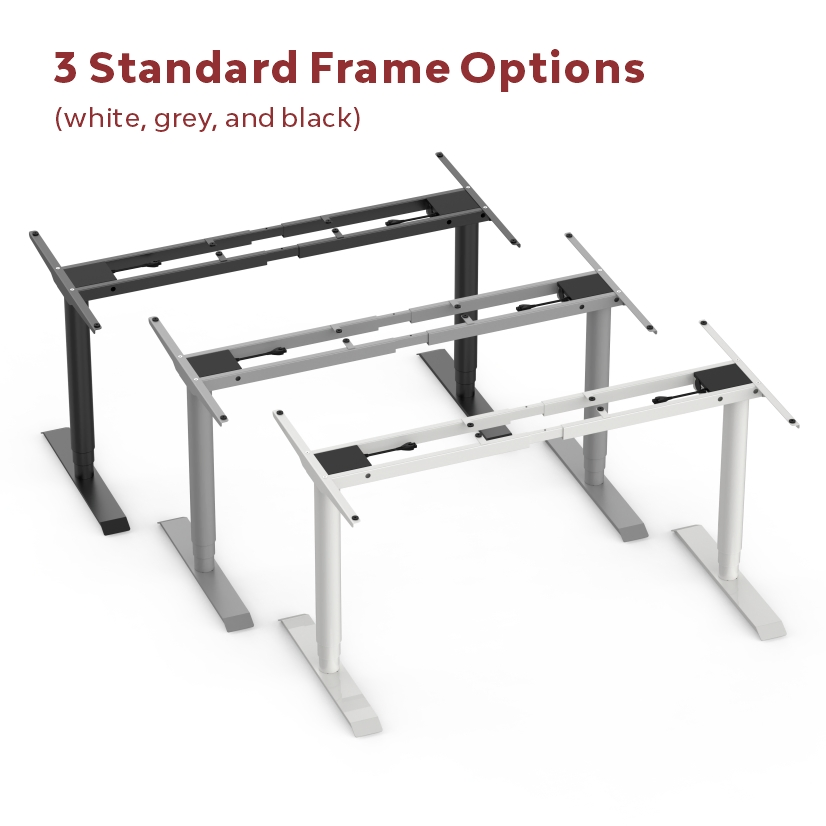 New Arrivals High Pressure Resistance 2 Motor Height Adjustable Desk for Health