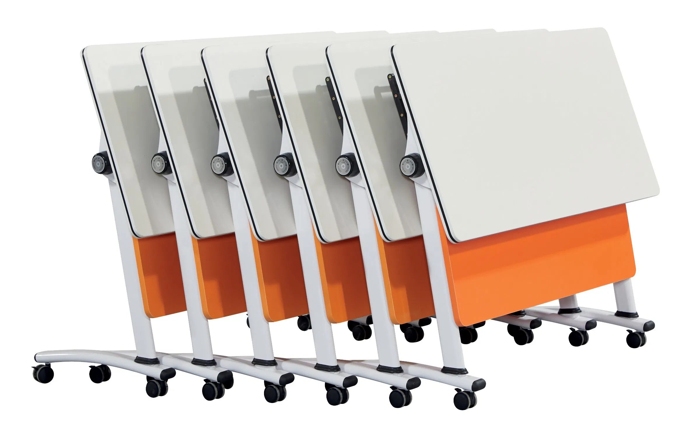 Collapsible Training Room Table Space-Saving Foldable Desk FT-020