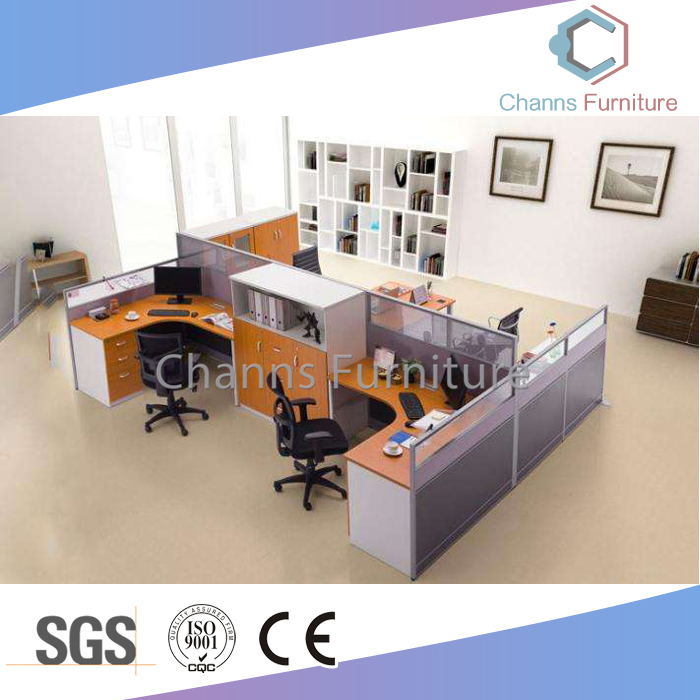 Project Design Modern Modular Wooden 8 Person Computer Workstation (CAS-W31454)