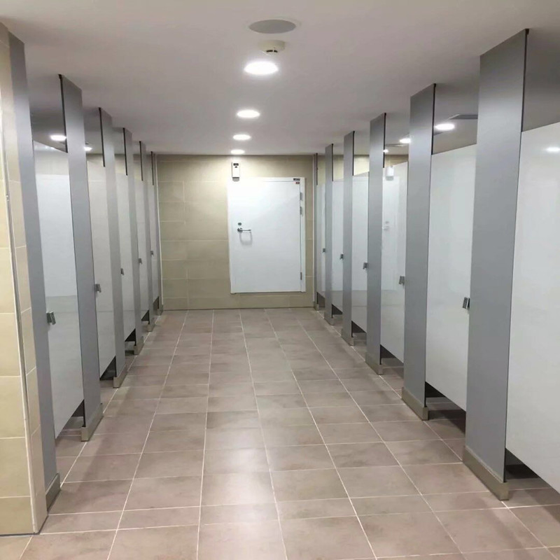 Waterproof HPL Toilet Partition Commercial Bathroom Stall Cubicle Washroom Partition for School Office Hospital
