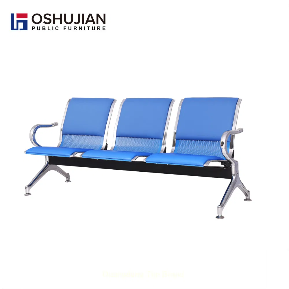 Wholesales 2/3/4/6 Passenger Salon Chair Waiting Chair Airport Seating Manufacturers for Guest Vistor Reception Room