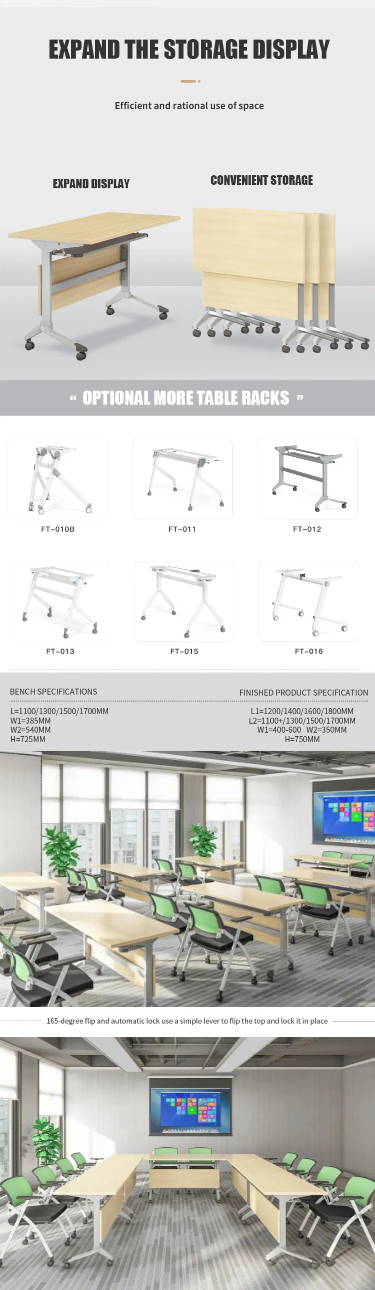 Folding Study Desk