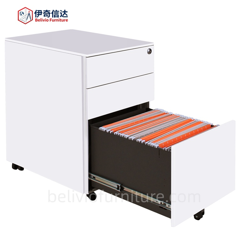 Mobile Pedestal Office Mobile Pedestal Metal 3 Drawer Filing Cabinet Locker Pedestal