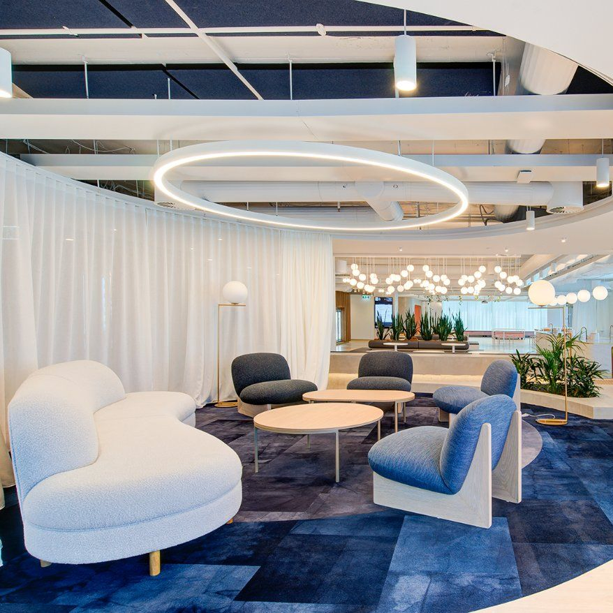 Office Lounge Reception Furniture Chair Side Round Marble Stone Top Modern Coffee Table