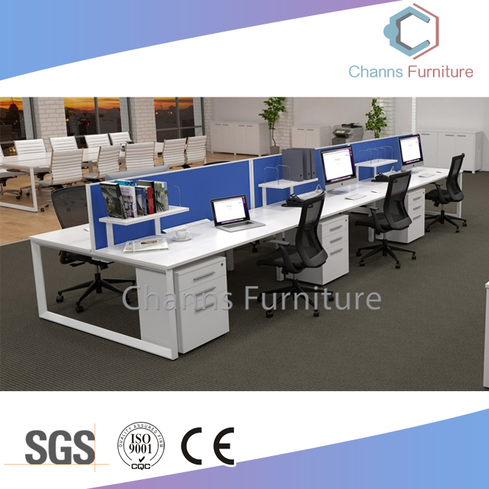 Modern Furniture Linear Office Partition with Office Desk (CAS-W41240)