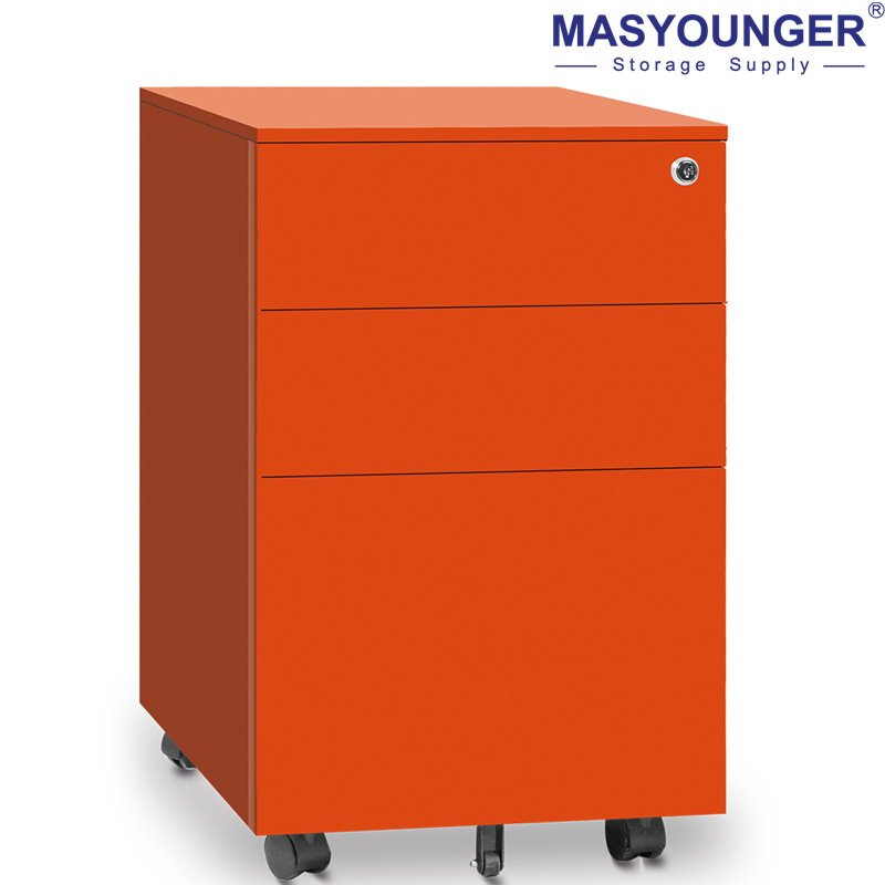 Stylish Mobile Office Pedestal with 3 Spacious Drawers