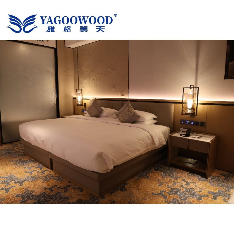 Modern Hotel Lounge Coffee Table Wood Base