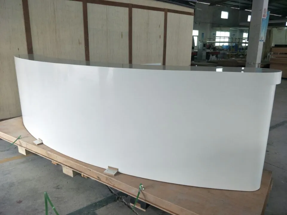 Front View Reception Desk