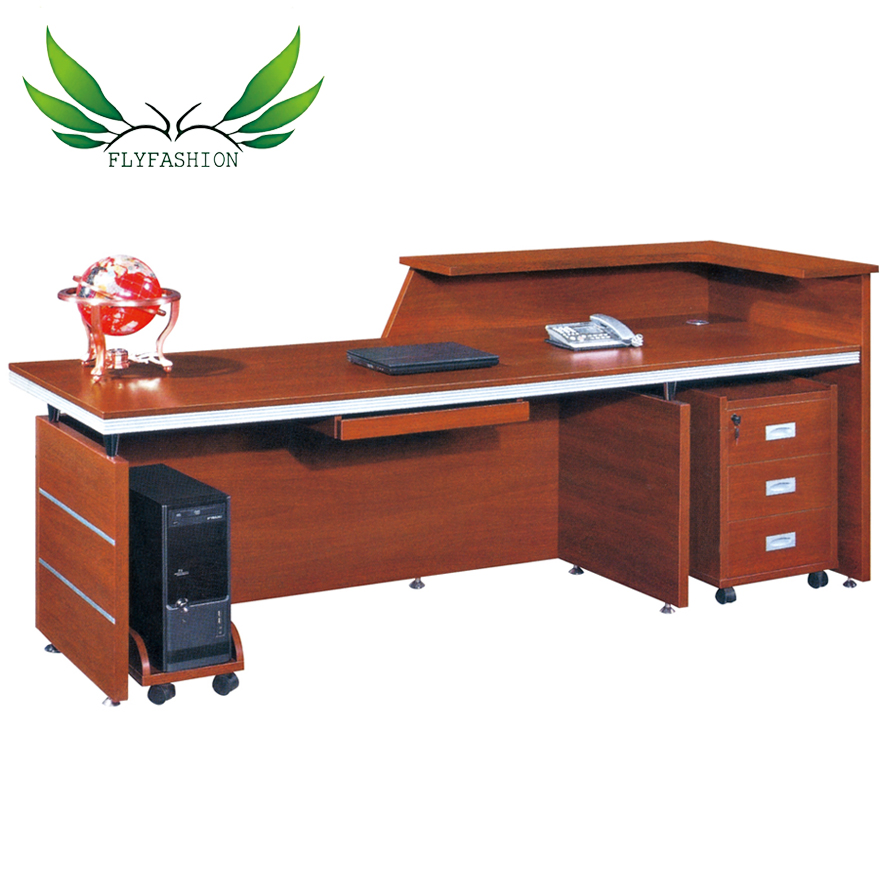 Cheap Price Reception Table Modern Office Wooden Reception Desk