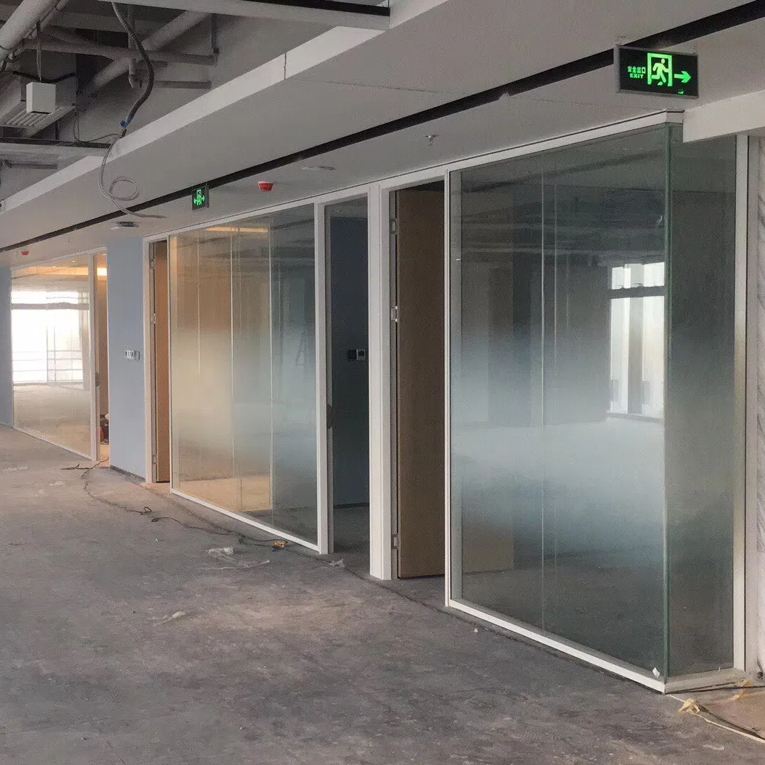 Office Fit-out Partition Wall Office Glass Wall Partition Space Fit out Solution