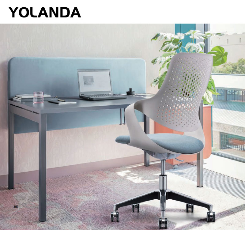 Yolanda Cheap Price High Back Gas Lifting Office Staff Visitor Chair Swivel Executive Ergonomic Task Mesh Office Chair