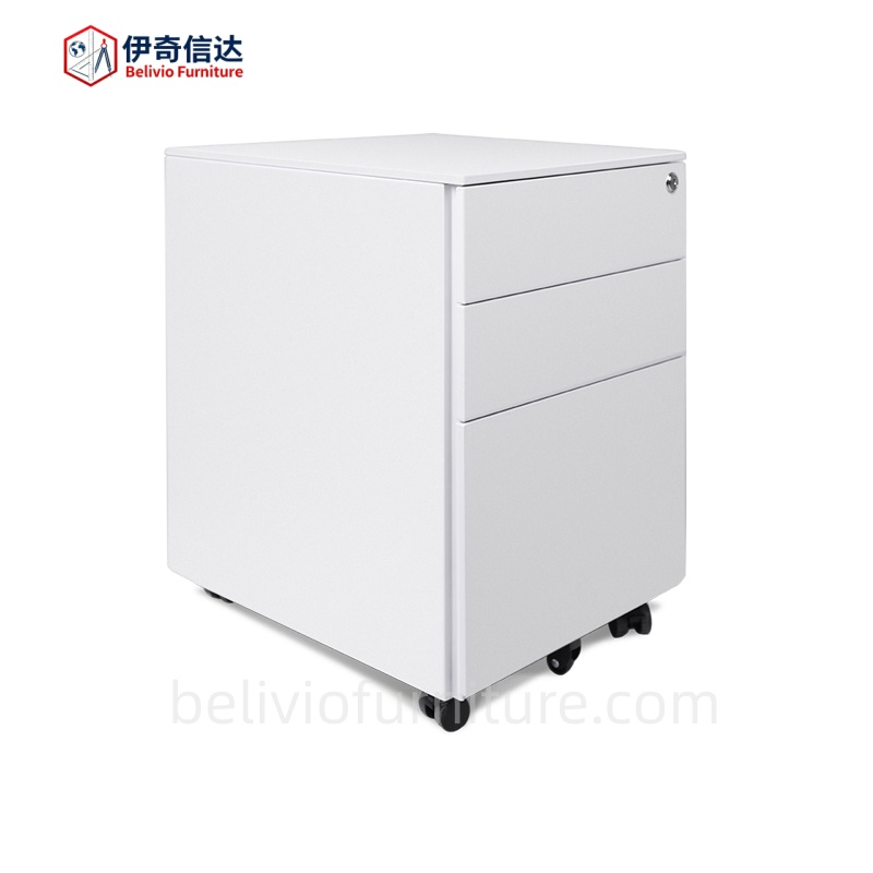Mobile Pedestal Office Mobile Pedestal Metal 3 Drawer Filing Cabinet Locker Pedestal