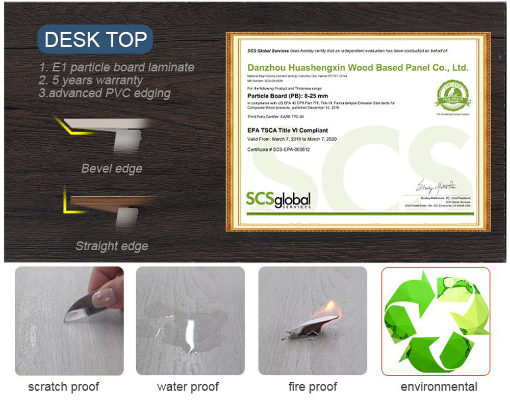 Good Quality Modular System Partition Modern 4 Cluster Office Table Workstation