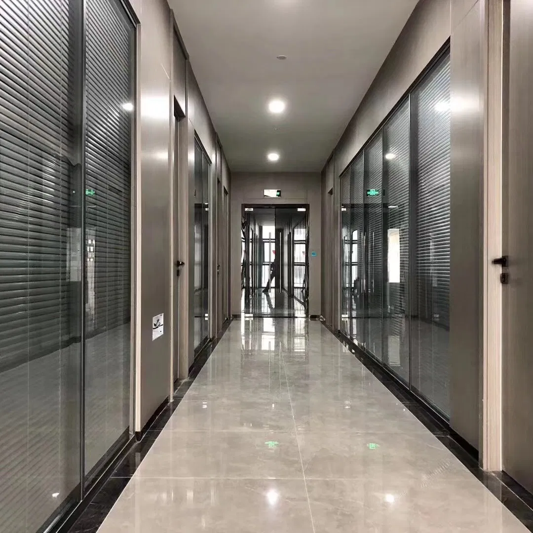 Factory Wholesale Glass Price Wall System Aluminum Modern Office Workstation Fold Movable Room Acoustic Soundproof Exhibition Center Partitions