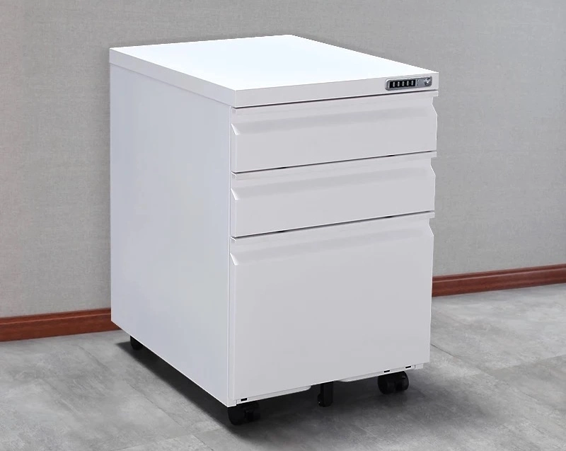 China Manufacturer Popular Modern Style Steel Moving Cabinet Mobile Pedestal