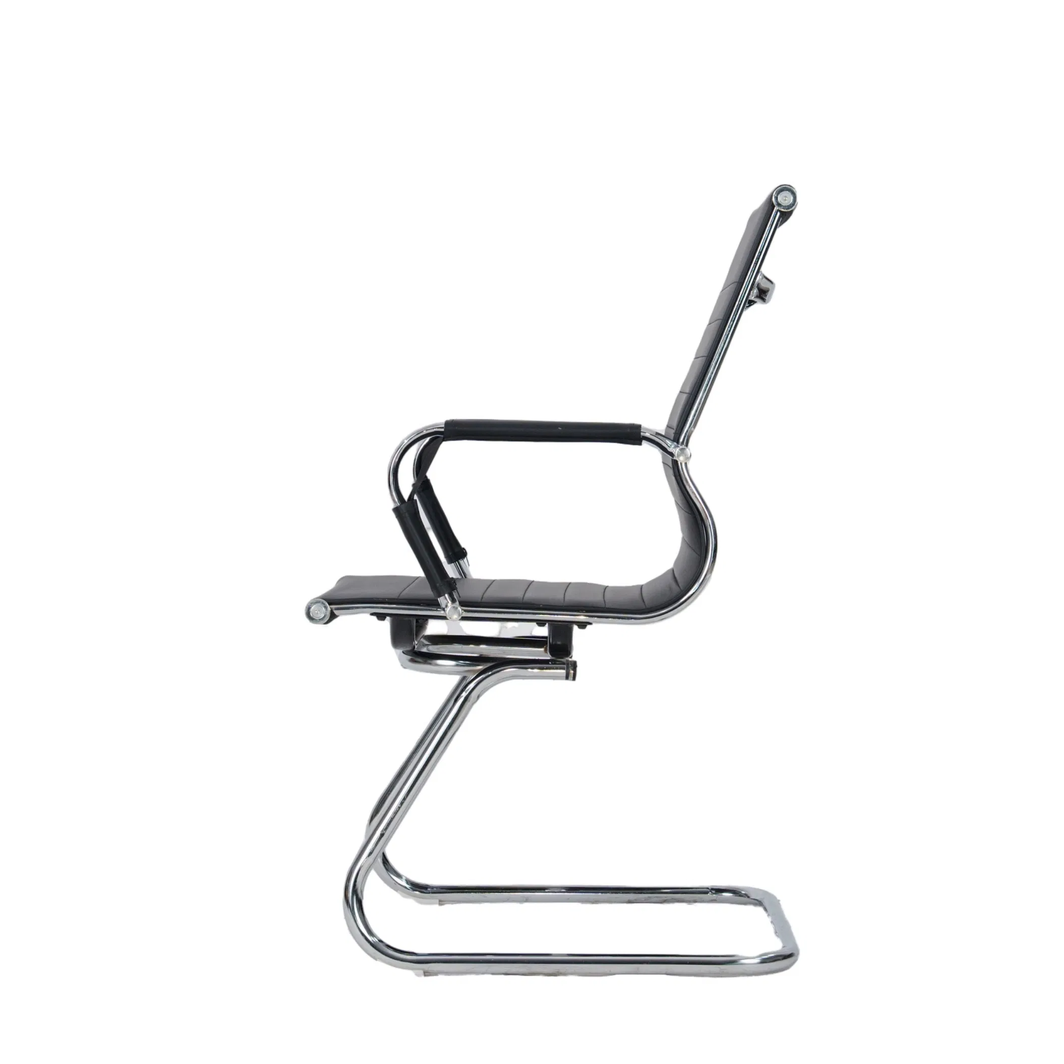 China Wholesale Market Best PU Leather Durable Black Leather Office Task Chair with Metal Frame Office/Executive/Ergonomic Office Boss Chair