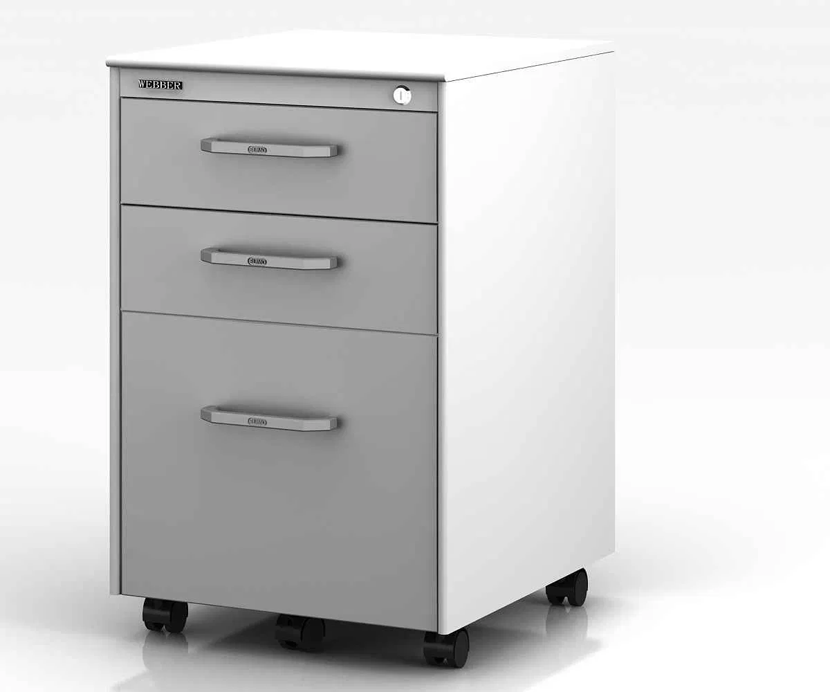 Steel Mobile Pedestal (SE-3DE)