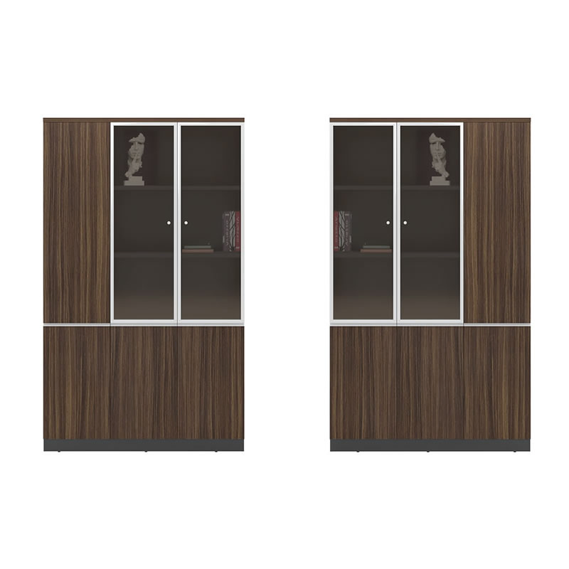 Modern Wooden Office Bookcase Filing Cabinet (H20-0631)