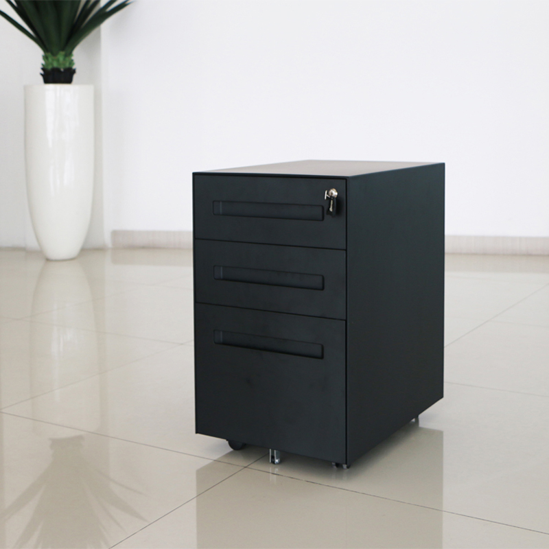 Wholesale Metal Office Storage White Filing Cabinet 3 Drawer Mobile Pedestal