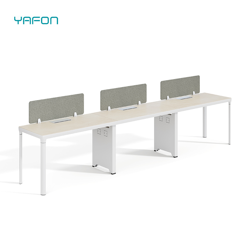 6 Person Commercial Furniture Modular Office Desk Partition Office Table Cubicle Workstation
