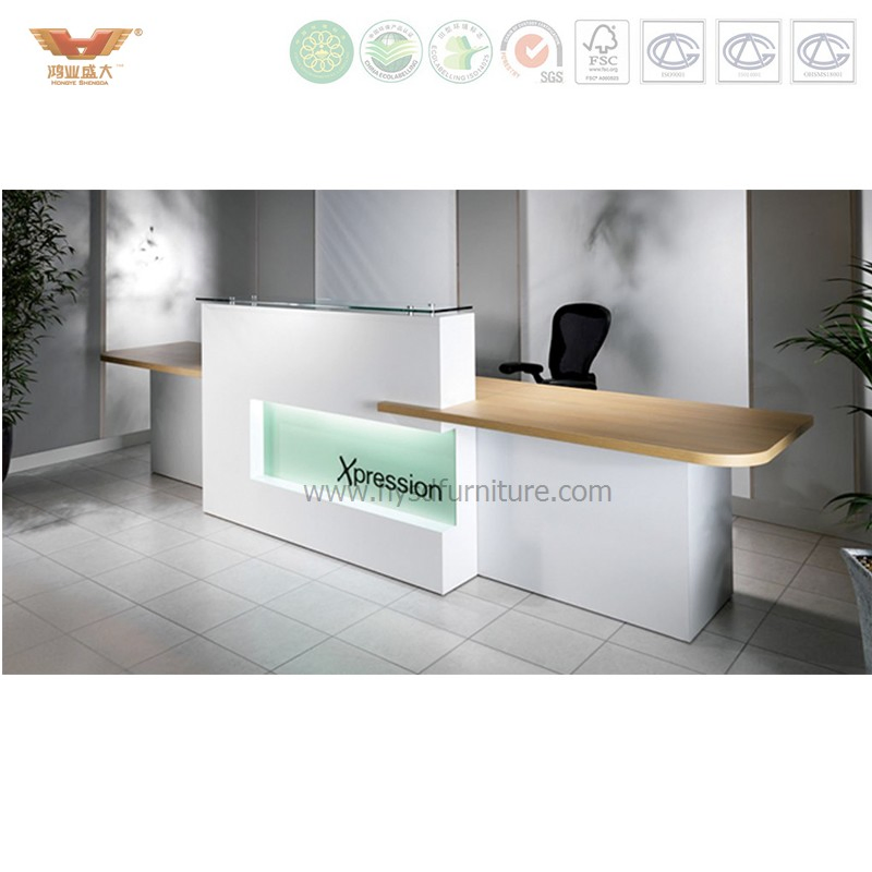 China Cheap Office Front Counters Table Office Reception Desk (R76)