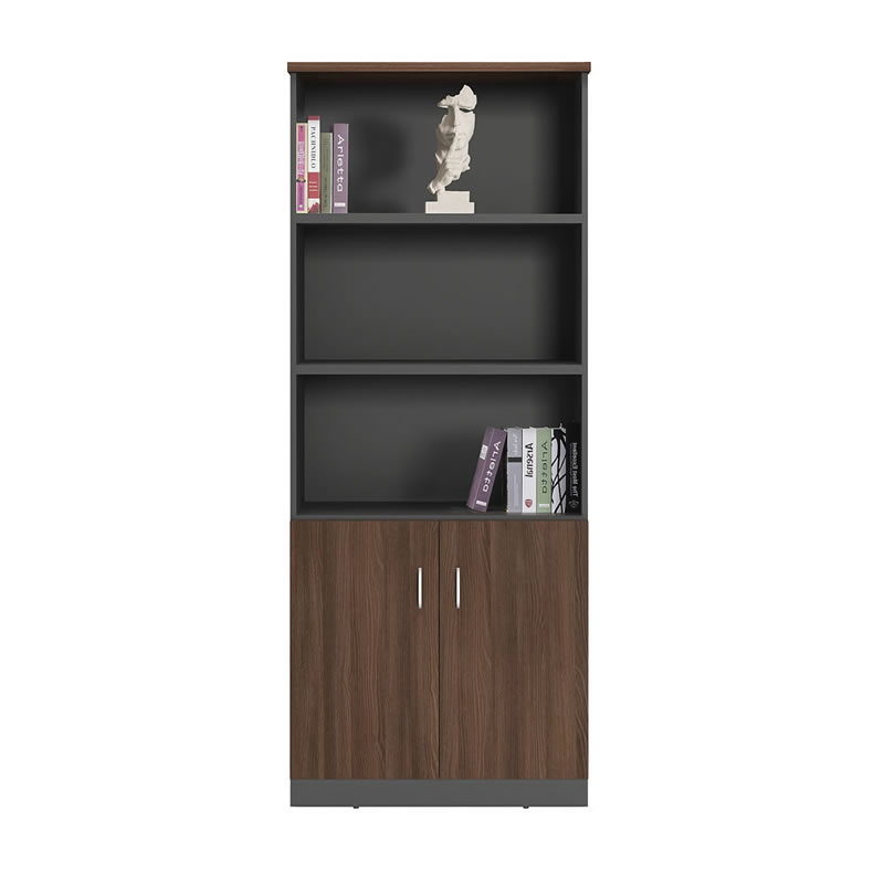 Modern Melamine Glass Door Filing Cupboard (H20-0632)