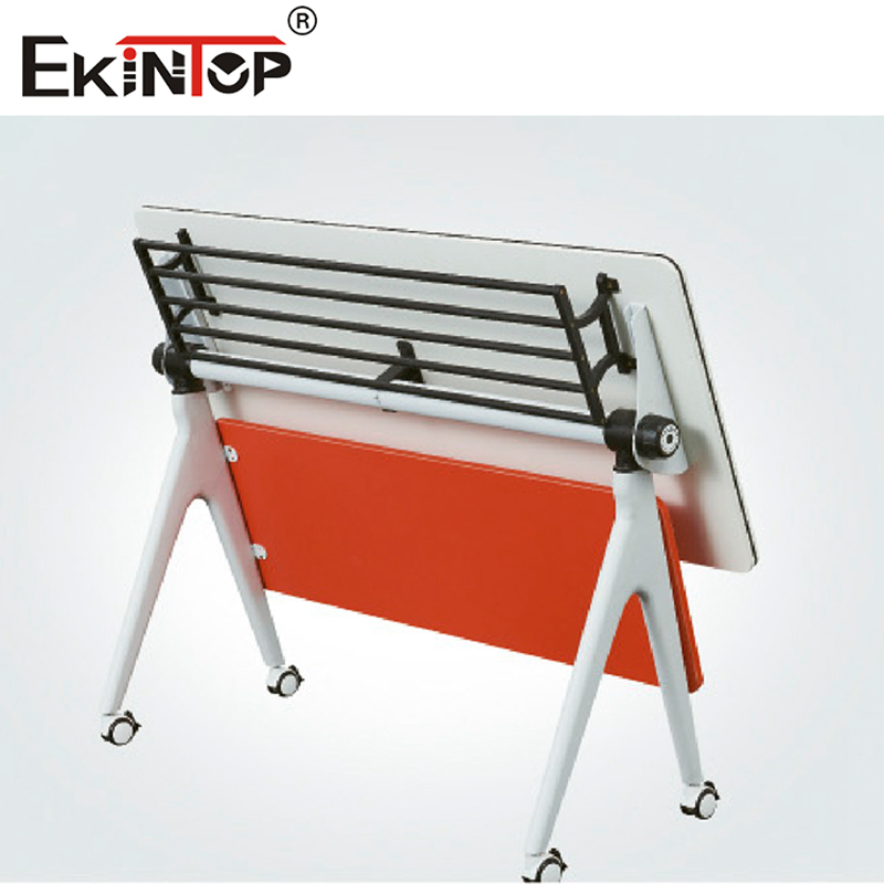 Ekintop Sliding Movable Adjustable Foldable Training Computer Desk Training Room Tables
