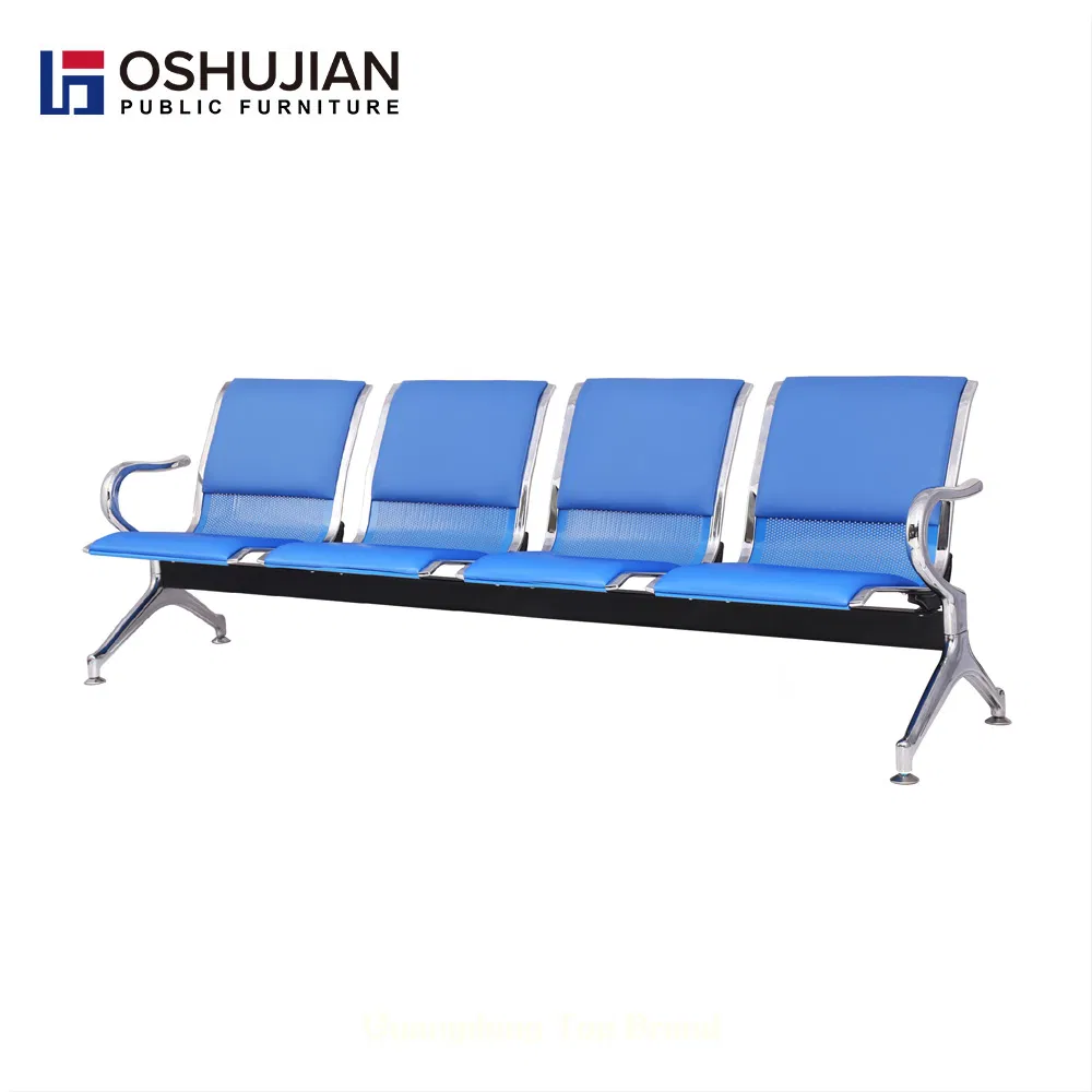 Wholesales 2/3/4/6 Passenger Salon Chair Waiting Chair Airport Seating Manufacturers for Guest Vistor Reception Room