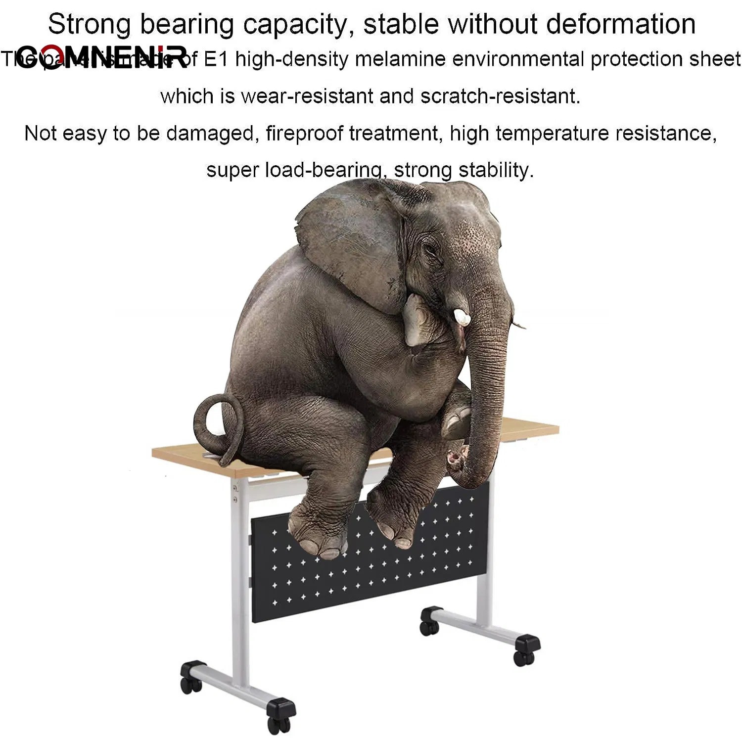 Factory Customized Folding Training Conference Room Tables Table with Chair Training Foldable Meeting Table