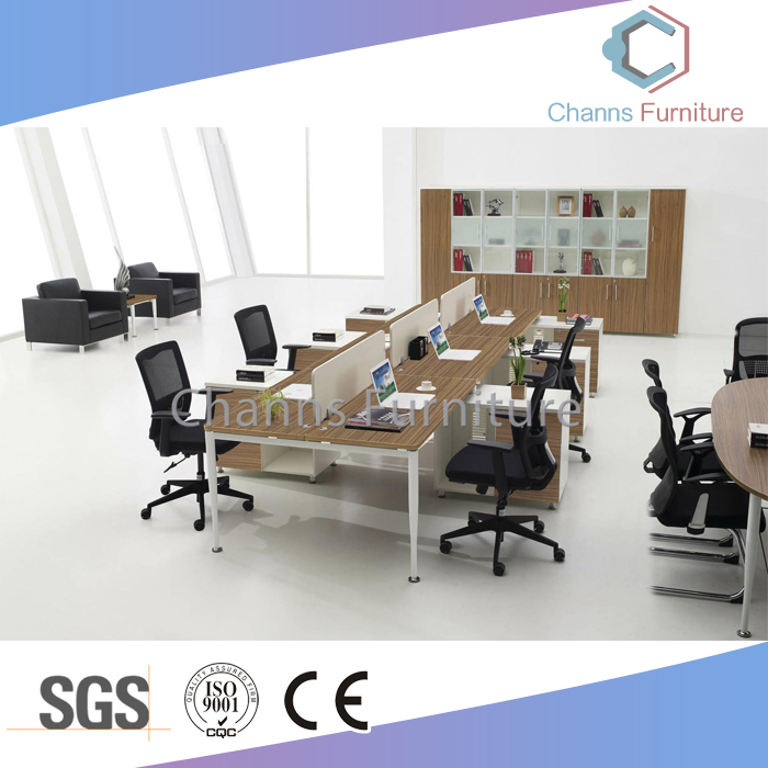 Modular Straight Six Seats Office Furniture Modern Office Workstation (CAS-W31472)