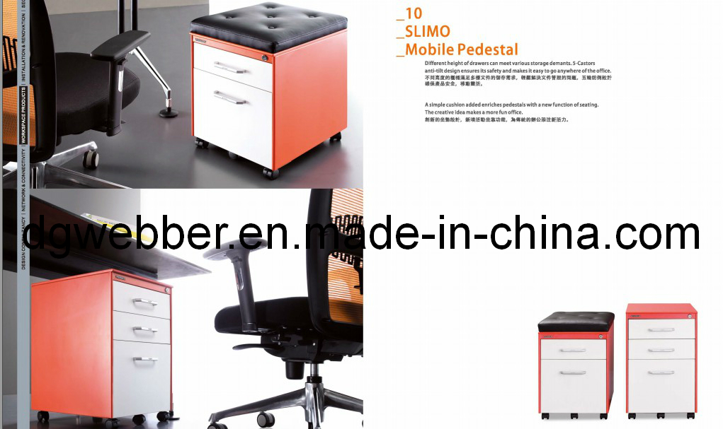 Steel Mobile Pedestal (SE-3DE)