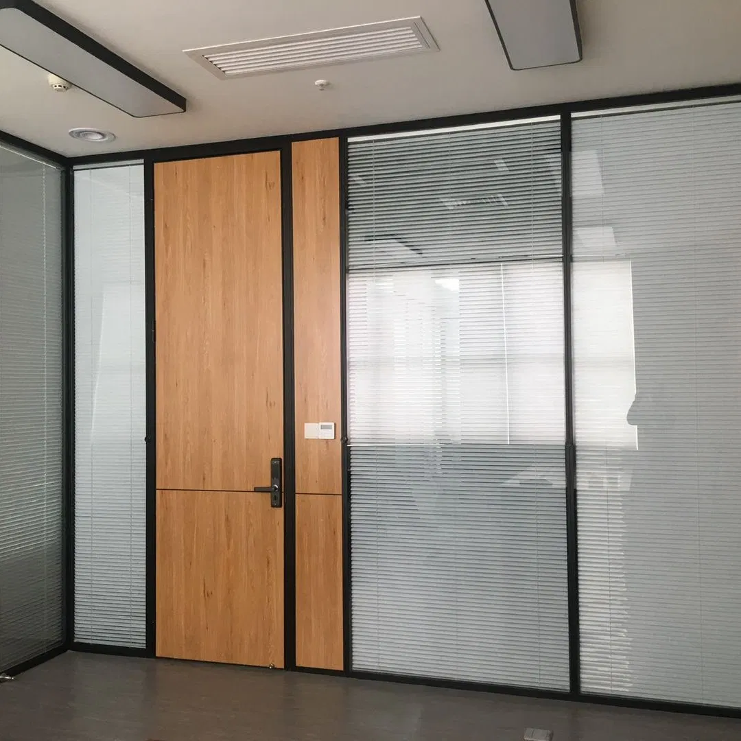 Factory Wholesale Glass Price Wall System Aluminum Modern Office Workstation Fold Movable Room Acoustic Soundproof Exhibition Center Partitions