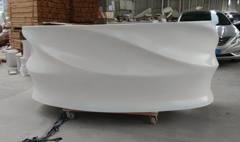 Fiberglass Desk View