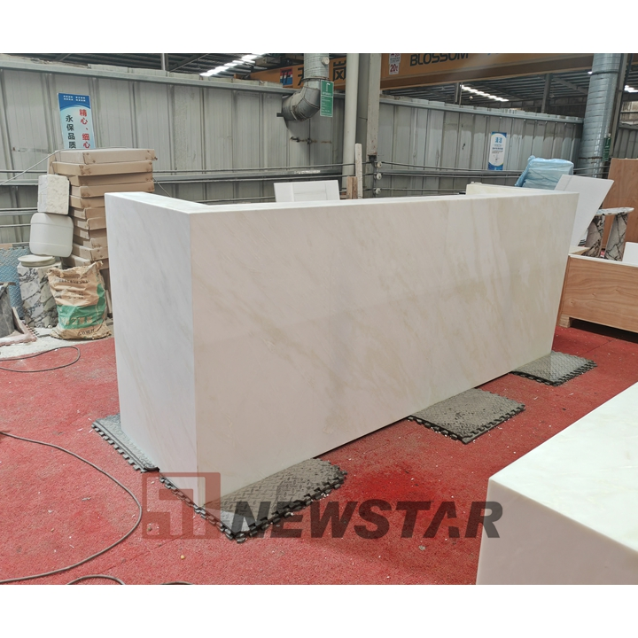 The Most Popular Marble Reception Counter Table Design Hospital Desk Reception Counter Luxury Reception Desk