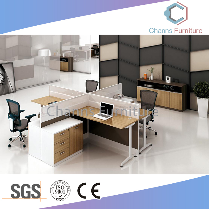 Modular Straight Six Seats Office Furniture Modern Office Workstation (CAS-W31472)
