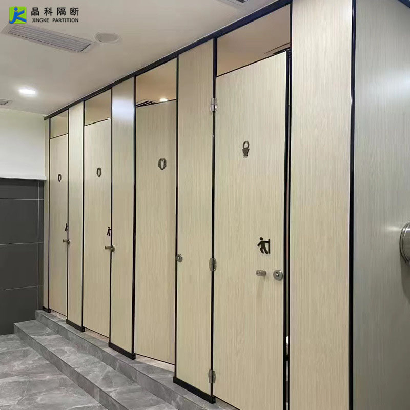 Waterproof HPL Toilet Partition Commercial Bathroom Stall Cubicle Washroom Partition for School Office Hospital