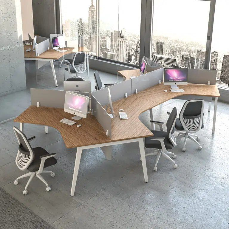 Modern Furniture Office Partition Table Desk Cubicle Modular Office Workstation