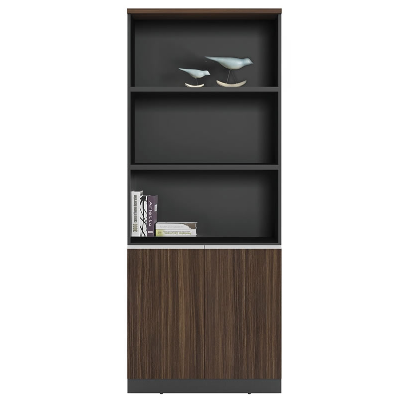 Modern Wooden Office Bookcase Filing Cabinet (H20-0631)
