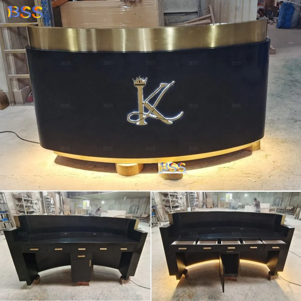 Reception Desk SPA Green Light Small Reception Desk for SPA Salon