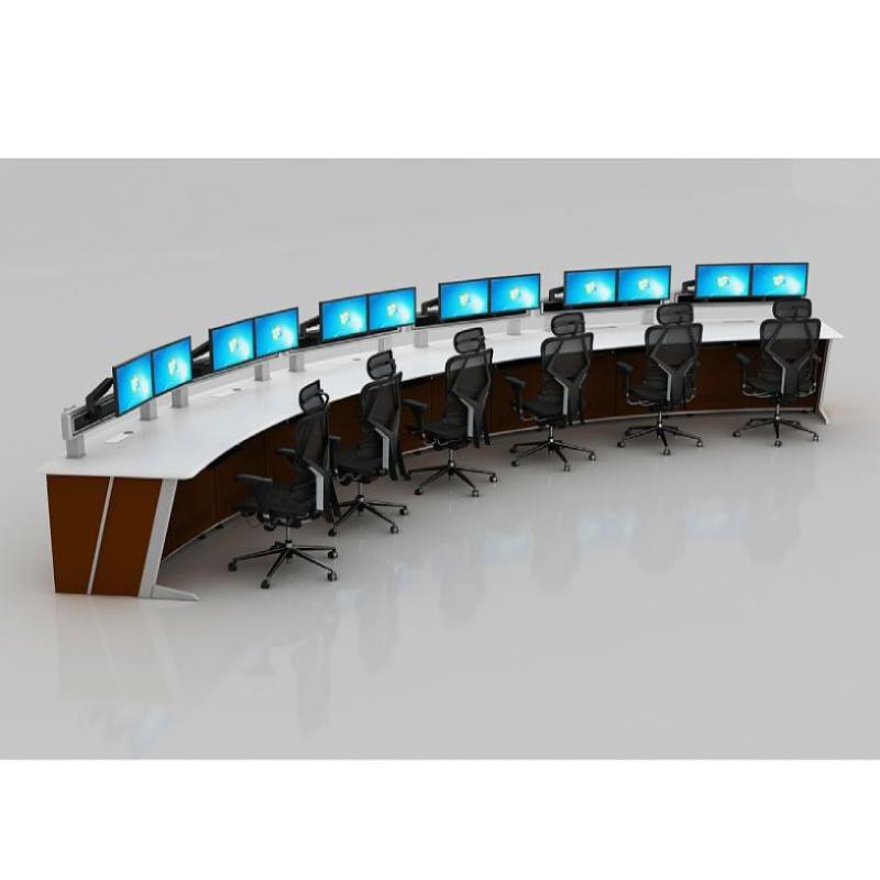 Kehua Fuwei Smart Dispatching Workstation Furniture Training Room Control Desk Table