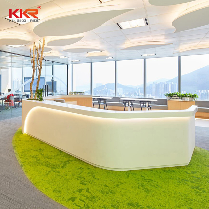 Hospital Medical Clinic Dental Office Front Desk Modern Design Reception Desk