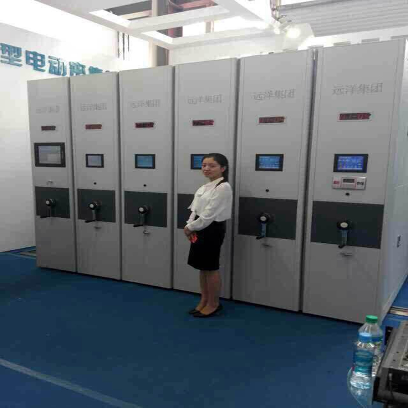 Power Space-Saving Shelving Interactive Intelligent Operation Book Shelf Electronic Mobile Shelving