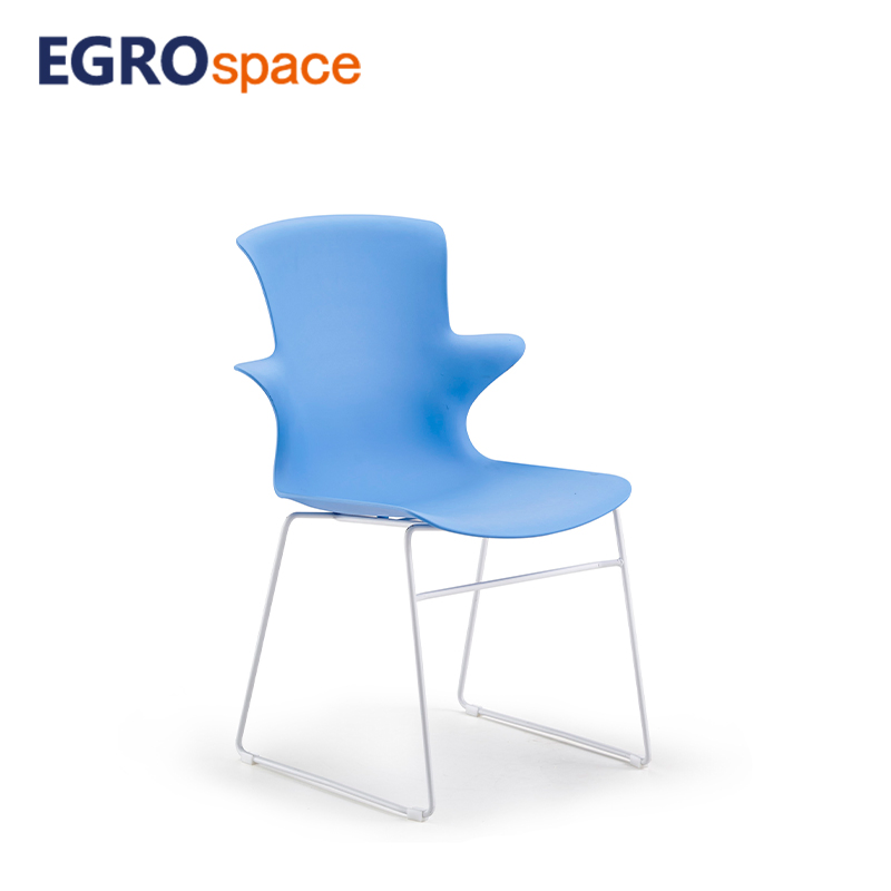 Egrospace Chair Office Modern Guest Folding Conference Room Meeting Waiting Visitor Seating